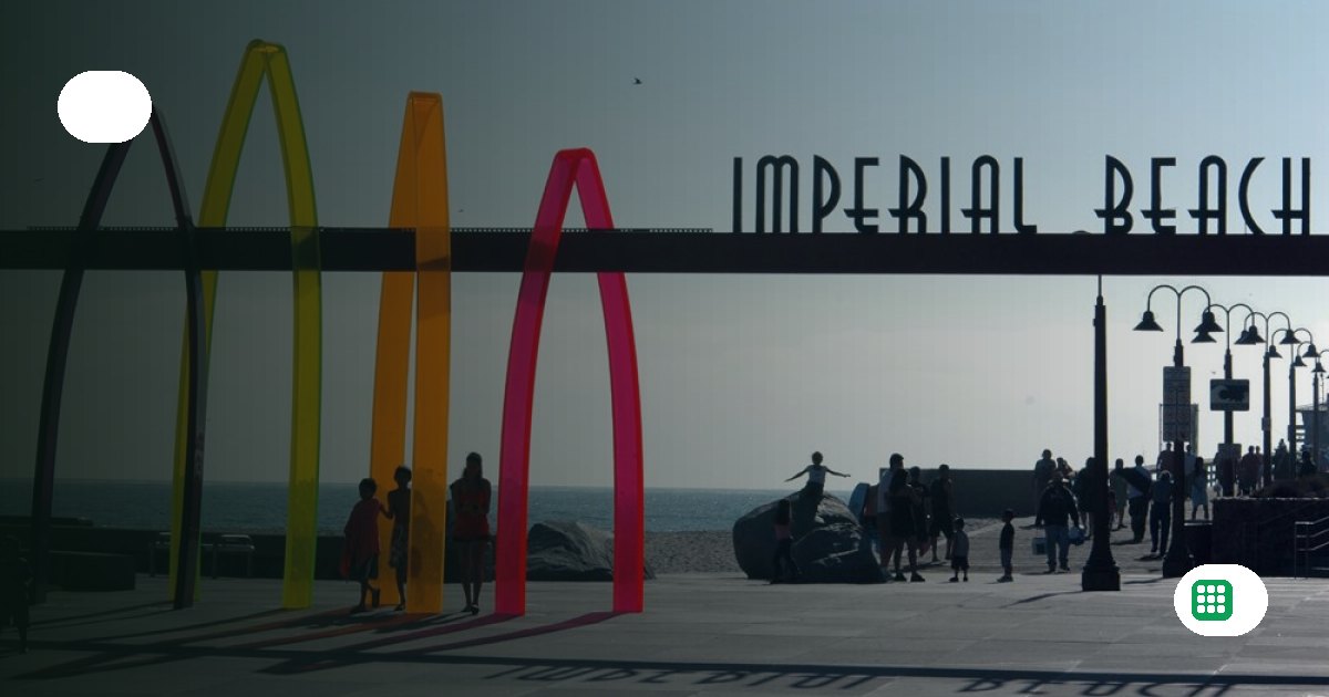 Imperial Beach ranks #372 of 843 for shortest commute in California