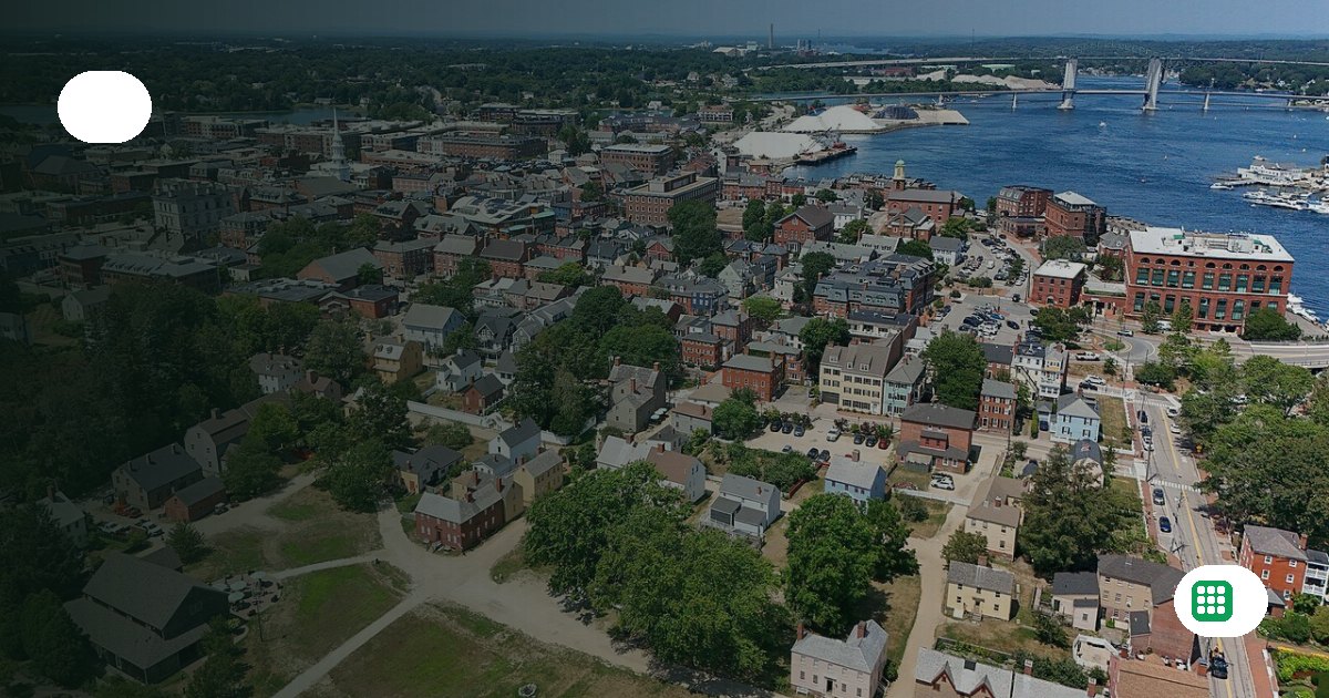Portsmouth ranks #16 of 126 for shortest commute in New Hampshire